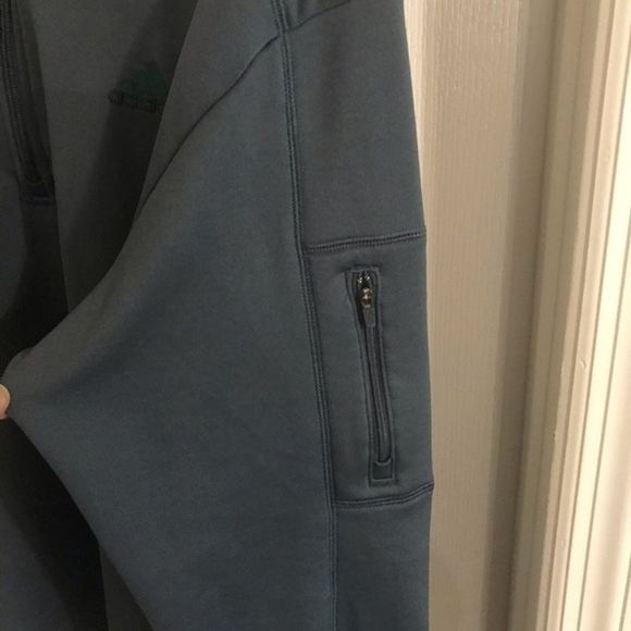 Adidas Long Sleeve Therma Fleece mens Training Running Sweater Zip Up Jacket XL - Picture 7 of 10